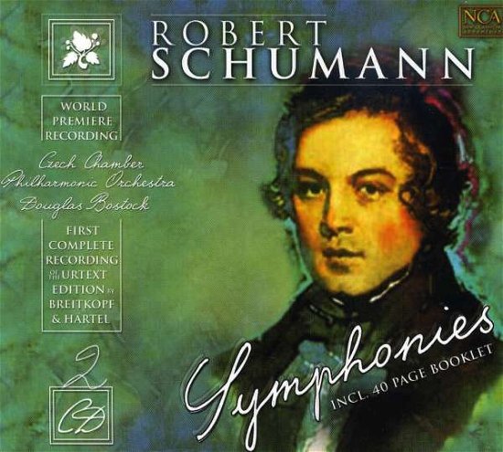 Cover for Czech Chamber Philharmonic Orchestra and Bostock Douglas · Schumann: Symphonies (CD) (2016)