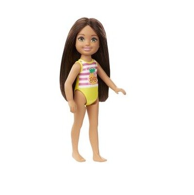 Cover for Barbie · Barbie - Chelsea Doll - Morena Piscina Swimsuit Pineapple /toys (Legetøj) (2019)