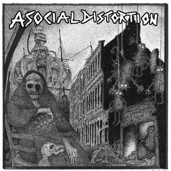 Cover for Asocial Distortion (LP) (2020)