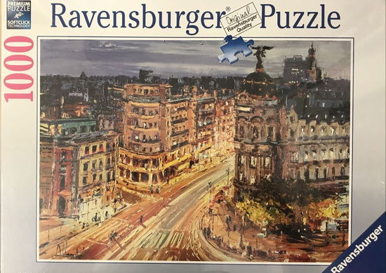 Cover for Ravensburger · Ravensburger Puzzle: Gran Via, Madrid (1000pcs) (17325) (MERCH)