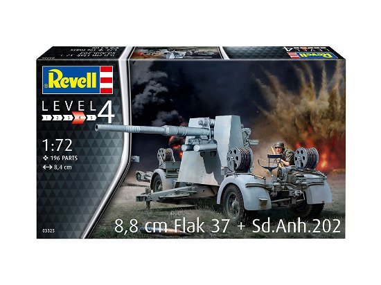 Cover for Revell · 8,8 cm Flak 37 + Sd.Anh.202 ( 03325 ) (Toys)