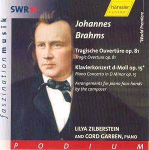 Tragic Overture / Piano Concerto No.1 - Johannes Brahms - Musik - SWR CLASSIC - 4010276013259 - 21. november 2002