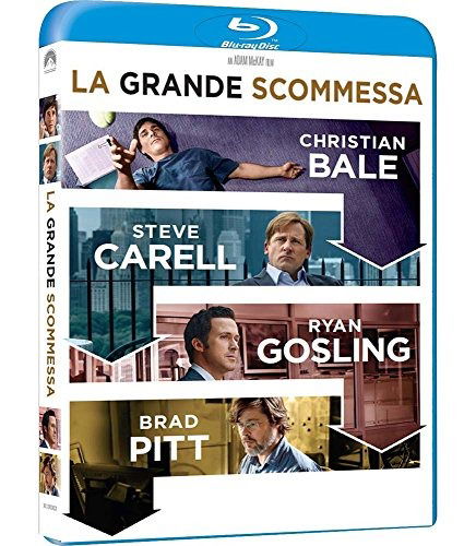 Cover for Christian Bale,steve Carell,ryan Gosling,brad Pitt · Grande Scommessa (La) (Blu-ray) (2021)