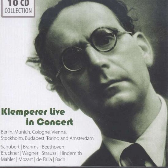 Cover for Klemperer Otto · Live in Concert (CD) (2015)