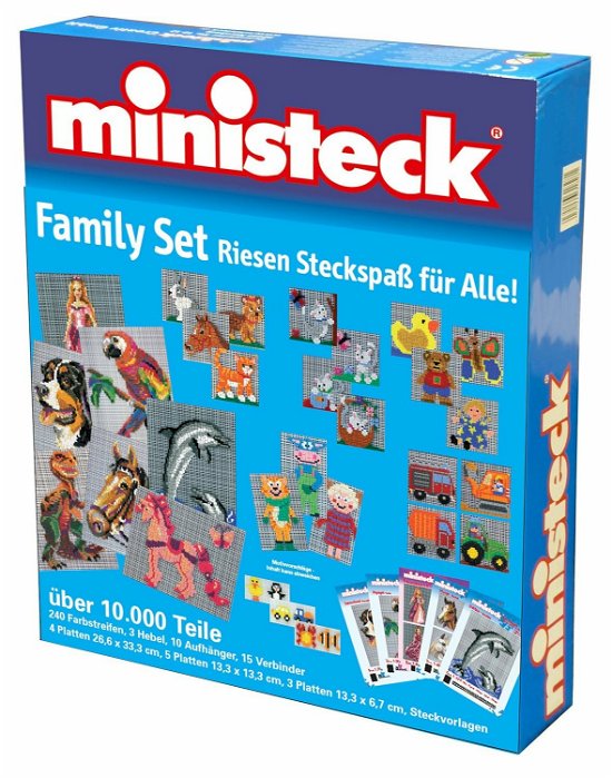 Cover for Ministeck · Familie Ministeck XXL: 10000-delig (31425) (Spielzeug)
