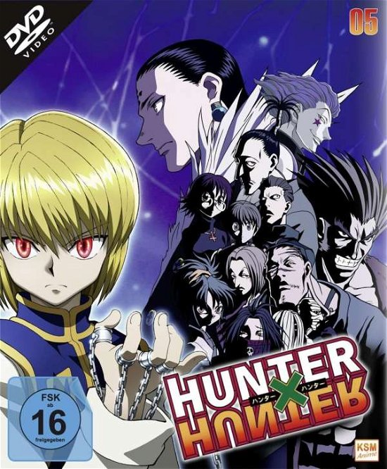 Cover for Hunter X Hunter.05.dvd.k5525 (DVD) (2019)