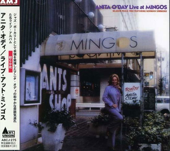 Cover for Anita O'day · Live at Mingo's (CD) (2003)