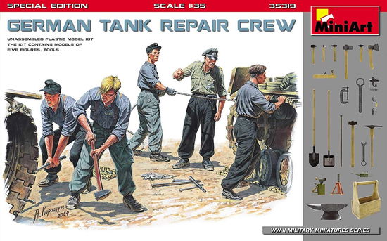 Cover for MiniArt · German Tank Repair Crew Special Edition (Toys)