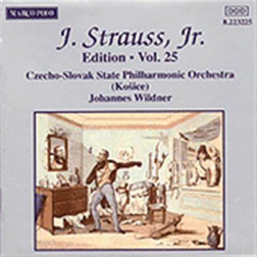 Cover for Wildner / Staatsphilh. Der Cssr · * J.Strauss,Jr.Edition Vol.25 (CD) (1992)