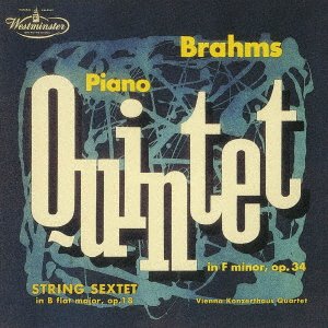 Cover for Brahms / Demus,jorg · Brahms: String Sextet 1 in B-flat / Piano Quintet (CD) [Japan Import edition] (2023)