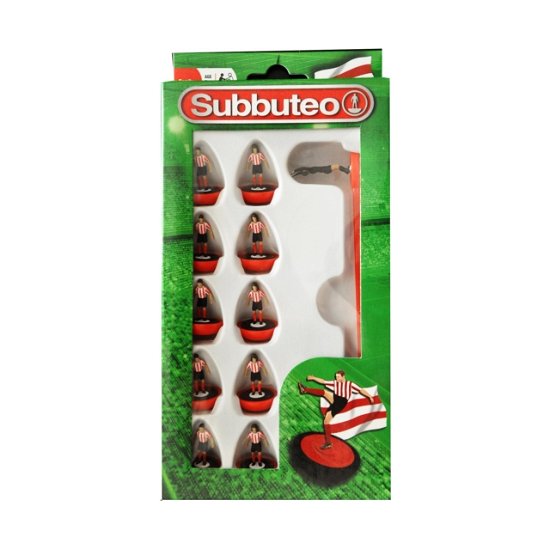 Cover for Subbuteo  RedWhite Stripes Team Set Toys · Subbuteo Game Red / White Stripes Team Set (Paperback Book) (2024)