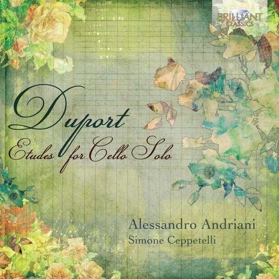 Cover for Duport / Andriani / Ceppetelli · Etudes for Cello Solo (CD) (2013)