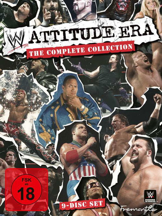 Cover for Wwe · Wwe: Attitude Era - the Complete Collection (Vols (DVD) (2020)