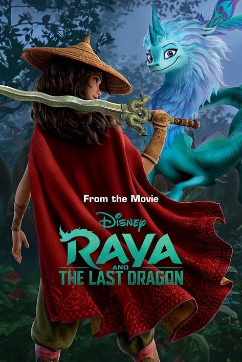 Raya And The Last Dragon: Warrior In The Wild (Poster Maxi 61X91,5 Cm) - Disney: Pyramid - Fanituote - Pyramid Posters - 5050574347259 - 