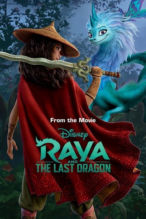 Cover for Disney: Pyramid · Raya And The Last Dragon: Warrior In The Wild (Poster Maxi 61X91,5 Cm) (MERCH)