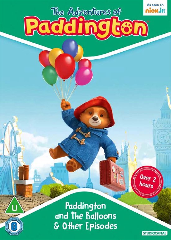 Cover for The Adventures of Paddington · The Adventures Of Paddington - Paddington And The Balloons and Other Episodes (DVD) (2020)