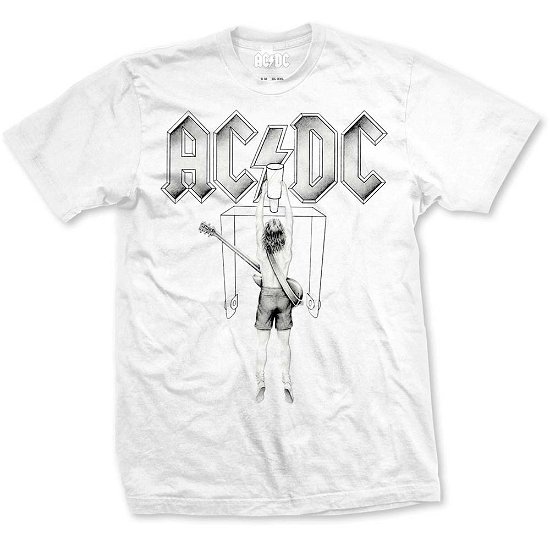 Cover for AC/DC · AC/DC Unisex T-Shirt: Switch (T-shirt) [size S] [White - Unisex edition] (2016)