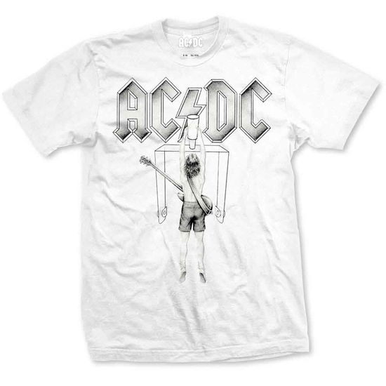 Cover for AC/DC · AC/DC Unisex T-Shirt: Switch (White) (T-shirt) [size S] [White - Unisex edition] (2016)