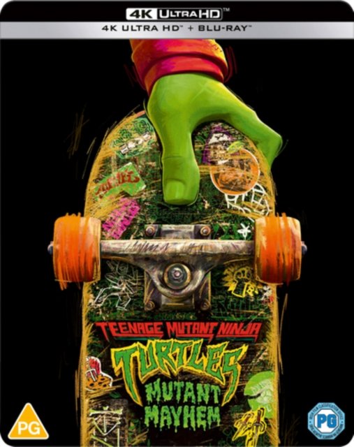 Cover for Jeff Rowe · Teenage Mutant Ninja Turtles - Mutant Mayhem Steelbook (4K UHD Blu-ray) (2023)