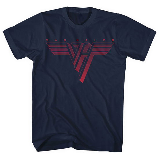 Van Halen Unisex T-Shirt: Classic Red Logo (XXXXX-Large) - Van Halen - Produtos -  - 5056561033259 - 