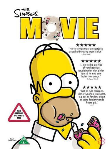 The Simpsons Movie - Simpsons - Elokuva - Fox - 5707020346259 - perjantai 30. marraskuuta 2007