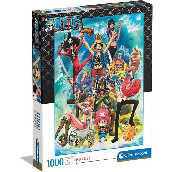 Puslespil Anime One Piece standard, 1000 brikker - Anime - Brettspill - Clementoni - 8005125397259 - 22. september 2023