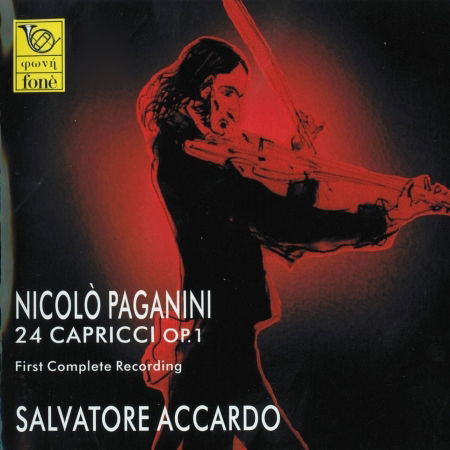 Cover for Accardo Salvatore · 24 Capricci Op. 1 (CD) (2016)