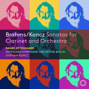 Cover for Deutsches Symphonie-Orchester Berlin · Brahms / Koncz: Sonatas For Clarinet And Orchestra (CD) (2025)