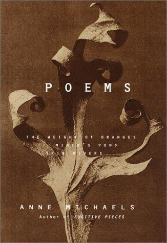 Cover for Anne Michaels · Poems (Paperback Book) (2001)