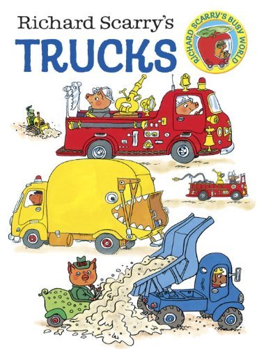 Cover for Richard Scarry · Richard Scarry's Trucks (Board book) [Brdbk edition] (2015)