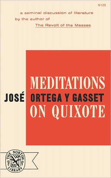 Cover for Jose Ortega y Gasset · Meditations on Quixote (Paperback Bog) (1963)