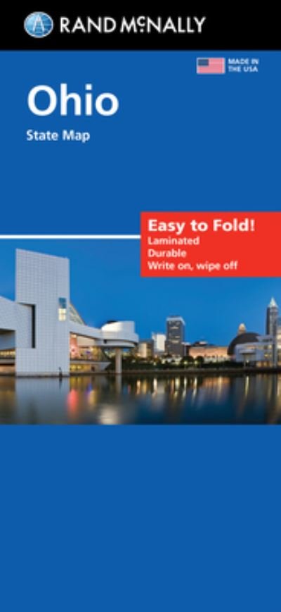 Cover for Rand Mcnally · Rand McNally Easy to Fold: Ohio State Laminated Map (Paperback Book) (2021)