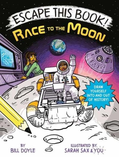 Cover for Bill Doyle · Escape This Book! Race to the Moon (Hardcover bog) (2020)