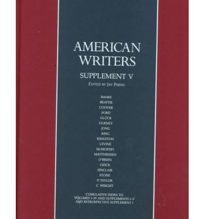 Cover for Jay Parini · American Writers: a Collection of Literary Biographies (Supplement V) (Hardcover Book) (1999)