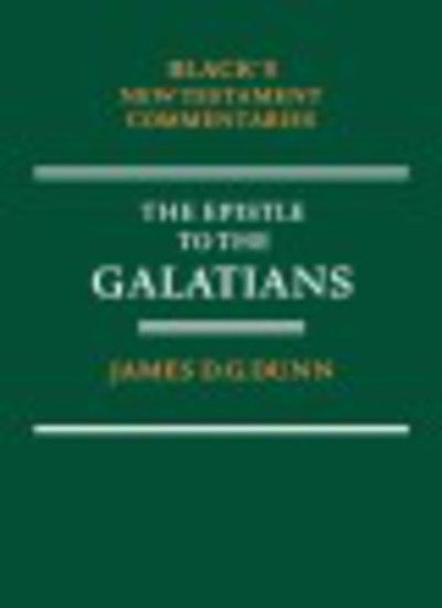 Cover for James D. G. Dunn · Epistle to the Galatians - Black's New Testament Commentaries (Paperback Book) (1993)