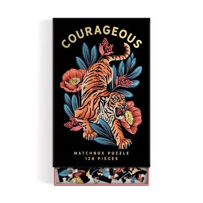 Cover for Galison · Courageous 128 Piece Matchbox Puzzle (SPIL) (2022)