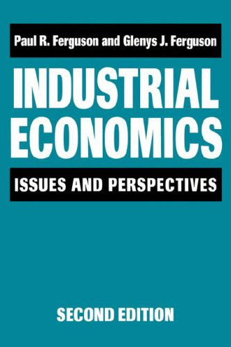 Cover for Glenys Ferguson · Industrial Economics: Issues and Perspectives (2nd Edition) (Taschenbuch) (1994)