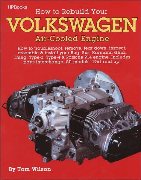 Rebuild Aircooled VW Engines HP255 - Tom Wilson - Boeken - Penguin Putnam Inc - 9780895862259 - 1987