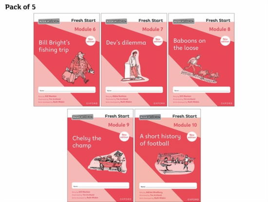 Read Write Inc. Fresh Start: 2024 Modules 6-10 - Pack of 5 - Read Write Inc. Fresh Start - Gill Munton - Książki - Oxford University Press - 9781382053259 - 5 września 2024