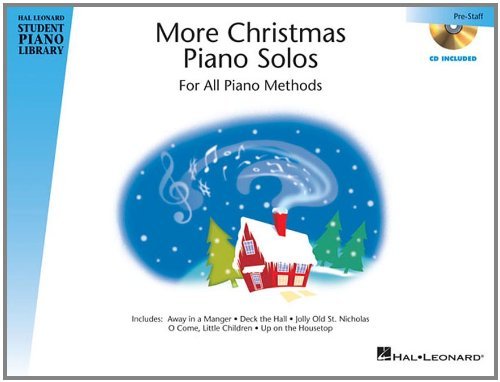 Cover for Hal Leonard Corp. · More Christmas Piano Solos   Pre-staff Bk/cd (Paperback Book) [Pap / Com edition] (2010)