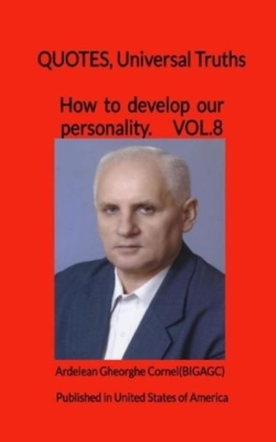 Cover for Ardelean Gheorghe Cornel (bigagc) · How to develop our personality (Pocketbok) (2020)