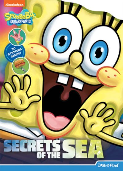 Cover for Editors of Phoenix International Publications · SpongeBob SquarePants - Look and Find Activity Book with 30 Bonus Stickers - PI Kids (Paperback Book) (2020)