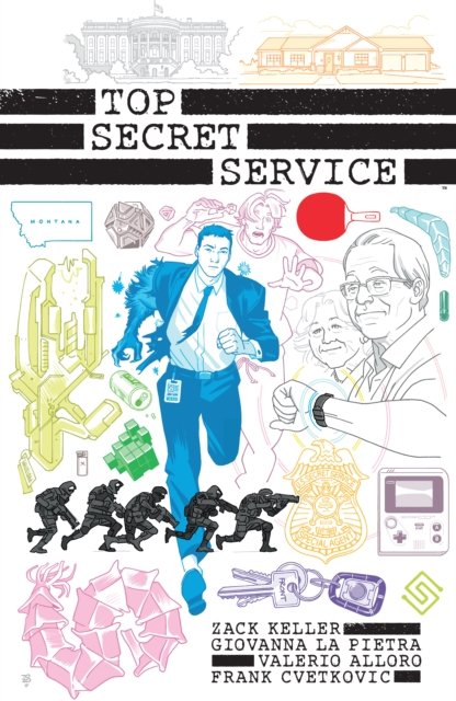 Cover for Zack Keller · Top Secret Service (Pocketbok) (2024)