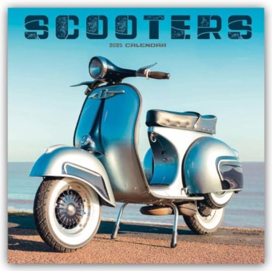 Cover for Carousel Calendars · Scooters Square Wall Calendar 2025 (Pocketbok) (2024)