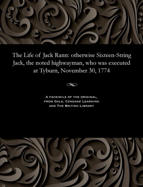 Cover for The Life of Jack Rann (Paperback Book) (1901)