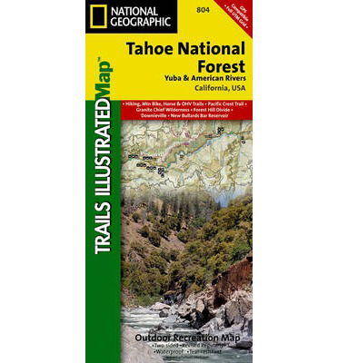 Cover for National Geographic Maps · Tahoe National Forest, Yuba &amp; American Rivers: Trails Illustrated Other Rec. Areas (Map) (2023)