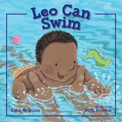 Leo can swim - Anna McQuinn - Books - Charlesbridge Publishing - 9781580897259 - May 10, 2016