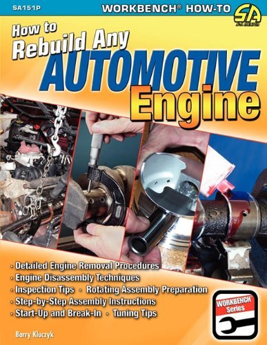 Cover for Barry Kluczyk · How to Rebuild Any Automotive Engine (Paperback Book) (2008)