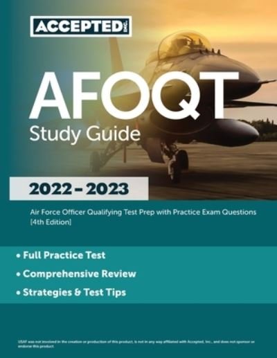 Cover for Cox · AFOQT Study Guide 2022-2023: Air Force Officer Qualifying Test Prep with Practice Exam Questions [4th Edition] (Pocketbok) (2022)