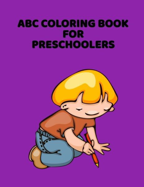 Cover for Abc Letter Coloring Book Publishing · ABC Coloring Book For Preschoolers (Paperback Book) (2020)